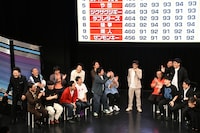 「コントNo.1決定戦2023アフタートーク」の様子。