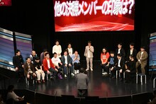 トップバッターを引いてしまったことをほかのファイナリストたちに謝罪するカゲヤマ益田。