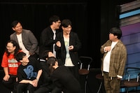 ジグザグジギー池田と写真を撮りたい蛙亭・中野。