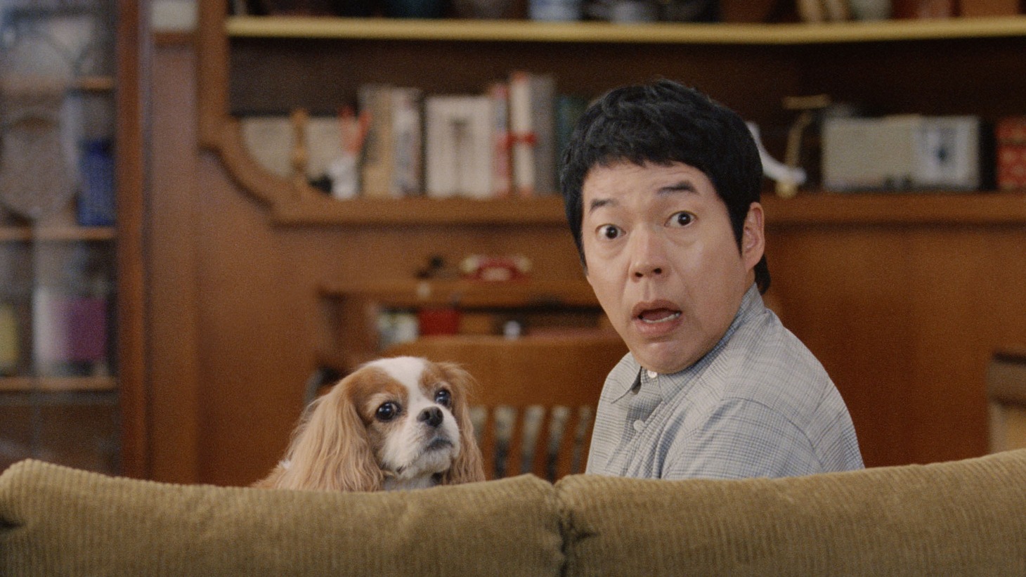 「年賀状の歌・大そうじ編」のワンシーン。