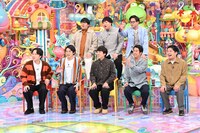 「アメトーーク！」の「シン・オカヤマ芸人」に出演する（前列左から）見取り図リリー、空気階段・水川かたまり、ハナコ秋山、ウエストランド、（後列左から）蛙亭・中野、ロングコートダディ兎、東京ホテイソンたける。(c)テレビ朝日