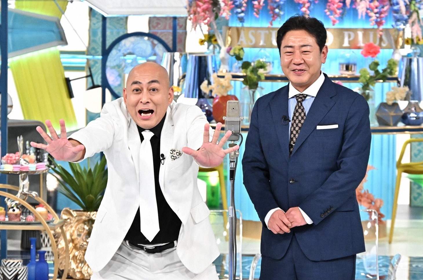 「A-Studio＋」に出演する錦鯉。(c)TBS