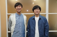 東京03飯塚（左）とバカリズム（右）。(c)テレビ東京