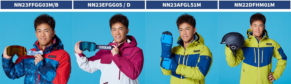 「nnoum」の着用モデルに起用された武井壮。
