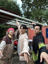 左からEXIT兼近、福士蒼汰、満島真之介。(c)日本テレビ