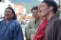 「ビスブラ＆男ブラのぶらりコント旅 さんぶら」のワンシーン。