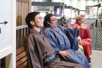 「ビスブラ＆男ブラのぶらりコント旅 さんぶら」のワンシーン。