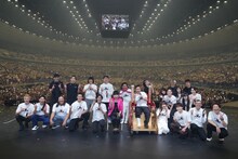 「ナインティナインのオールナイトニッポン歌謡祭」の出演者。（写真提供：ニッポン放送）