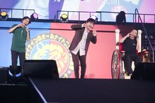 鈴木福とナインティナイン。（写真提供：ニッポン放送）