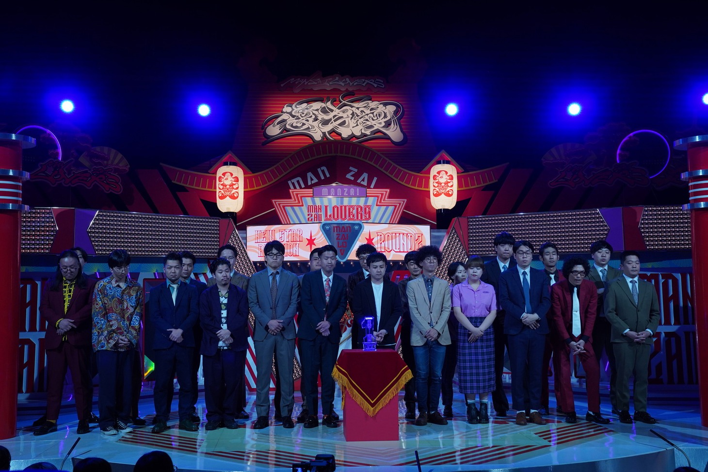 「3度のチャンスを掴み取れ ytv漫才新人賞ROUND2」のワンシーン。