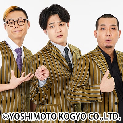 戦士。左からげんせい、たむかい、銘苅。