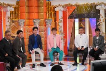 「アンタウォッチマン！」に出演する（左から）サンドウィッチマン、マユリカ、アンタッチャブル。(c)テレビ朝日