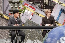 左から、四千頭身・後藤、藤原樹。(c)フジテレビ