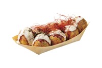 「『情熱のゴルゴーンたこ焼』 ～ 和風醤油たれとゴルゴンゾーラソース＆パルメザン ～」イメージ