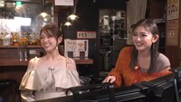 左から、松村沙友理、ゆうちゃみ。(c)フジテレビ