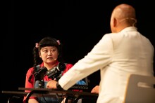 「ランジャタイのがんばれ地上波！～秋の生ブチギレ王決定戦～」の様子。