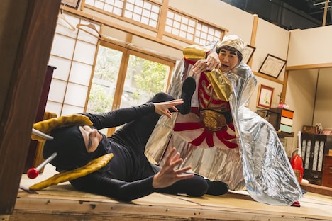 ドラマ「笑いに魂を売った男たち」のワンシーン。(c)日本テレビ