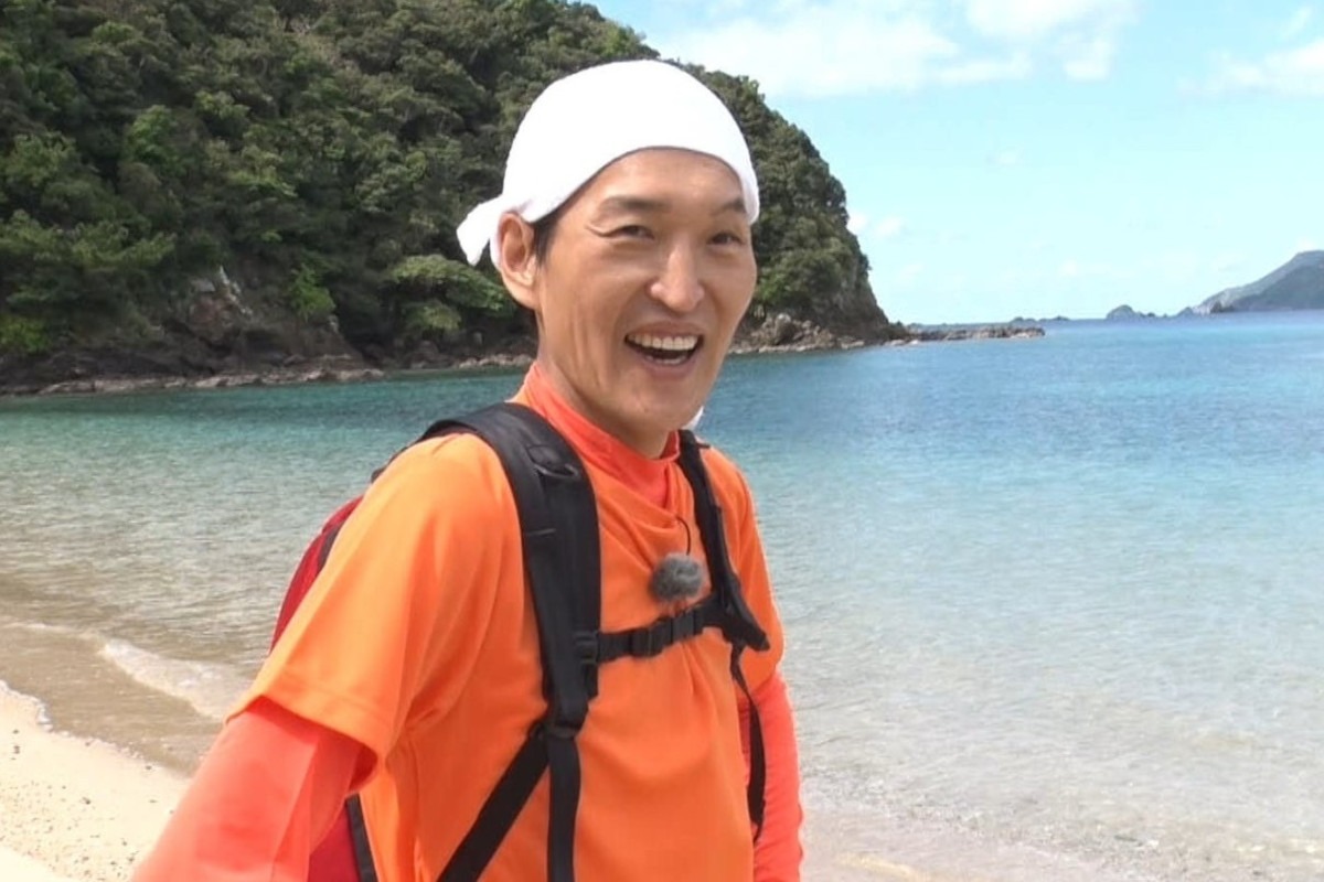 「アイ・アム・冒険少年」で「脱出島」に挑む千原ジュニア。(c)TBS