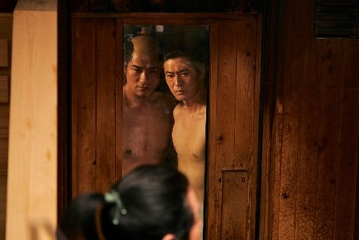 「戦国サウナ」のワンシーン。