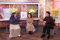 左から3時のヒロインかなで、福田、加藤浩次。(c)MBS