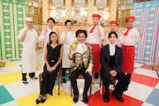 「かまいガチ 1時間SP」で展開される「ガチリレークッキング」の出演者たち。(c)テレビ朝日