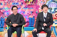 おぎやはぎ矢作、蛍原徹。(c)テレビ朝日