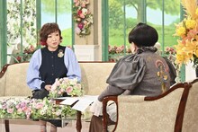 清水ミチコと黒柳徹子。(c)テレビ朝日