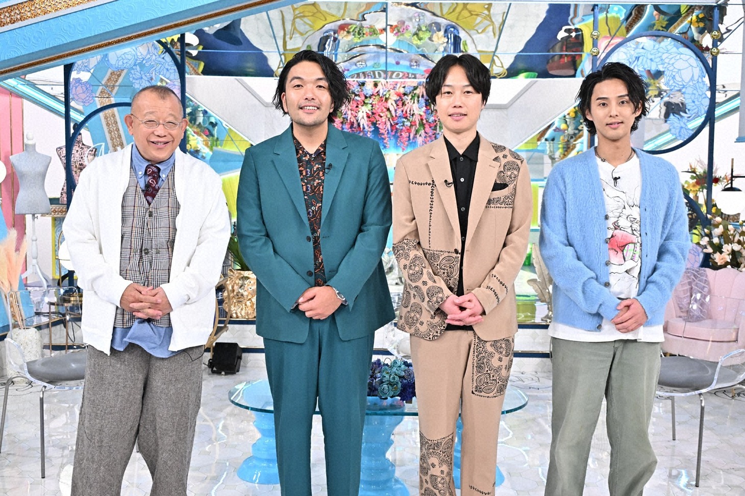 左から、笑福亭鶴瓶、見取り図、藤ヶ谷太輔。(c)TBS