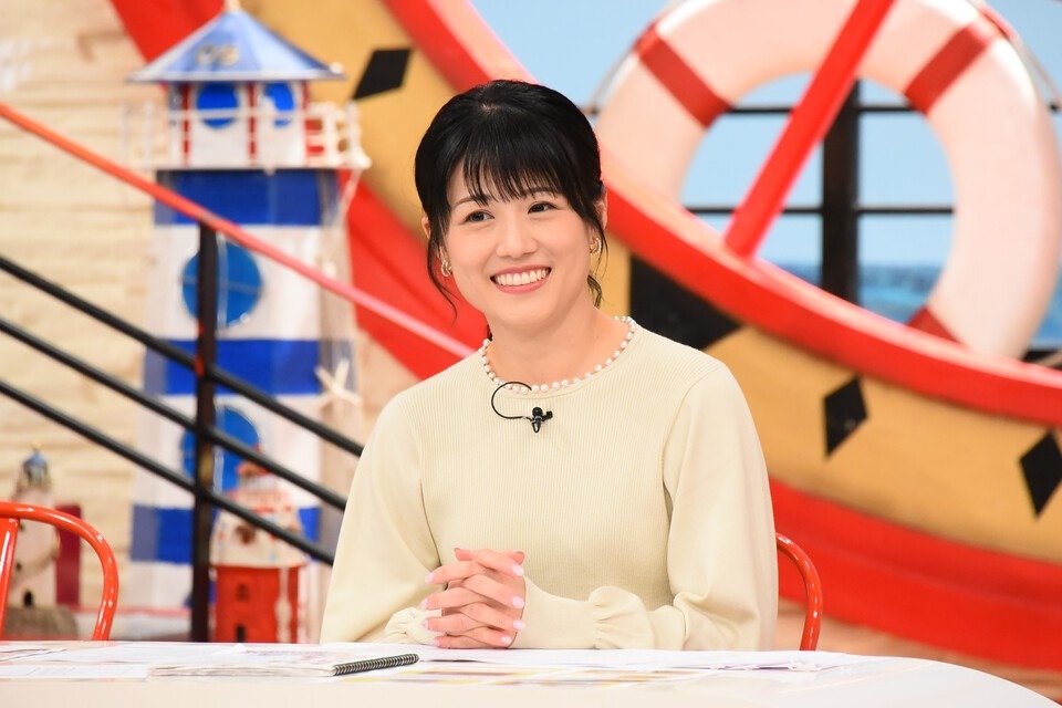 中島めぐみアナウンサー (c)関西テレビ