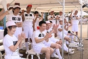 「ジョンソン大運動会」の山内軍。(c)TBS