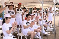 「ジョンソン大運動会」の山内軍。(c)TBS