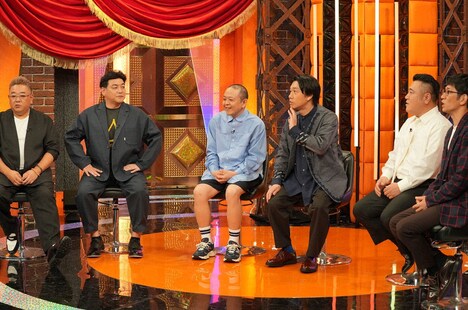 左から、サンドウィッチマン、サルゴリラ、アンタッチャブル。(c)テレビ朝日