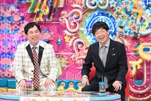 霜降り明星せいやと蛍原徹。(c)テレビ朝日