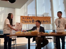 「笑いのメシア」に出演する笑い飯とダイアン・ユースケ。(c)ABCテレビ