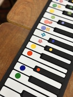 GAG・SJの練習用キーボード。