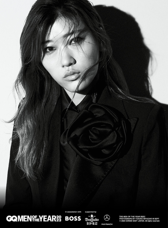 「GQ MEN OF THE YEAR 2023」ブレイクスルー・エンターテイナー賞を受賞したヒコロヒー。