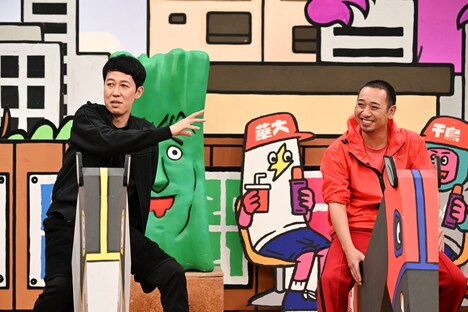 左から小籔千豊、千鳥・大悟。(c)関西テレビ