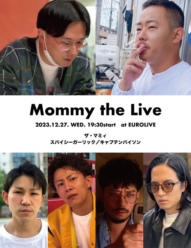 「Mommy the Live」チラシ