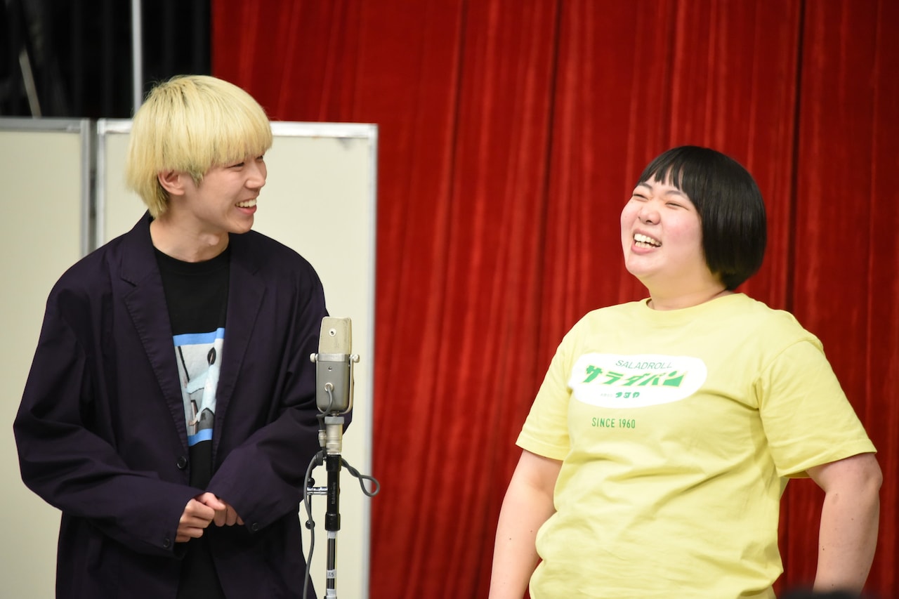 はるかぜとともに。左からサジ、やすお