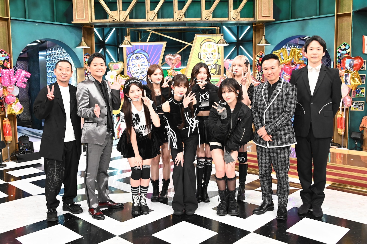 「千鳥かまいたちアワー」の出演者。(c)日本テレビ