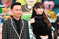 左からかまいたち山内、ウォニョン。(c)日本テレビ