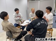 座談会の様子。