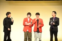 「M-1グランプリ2023」ベストアマチュア賞を獲得したときのナユタ。