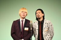 真空ジェシカ。左からガク、川北茂澄。