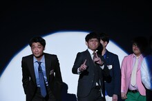 決勝進出者会見に登場したさや香。