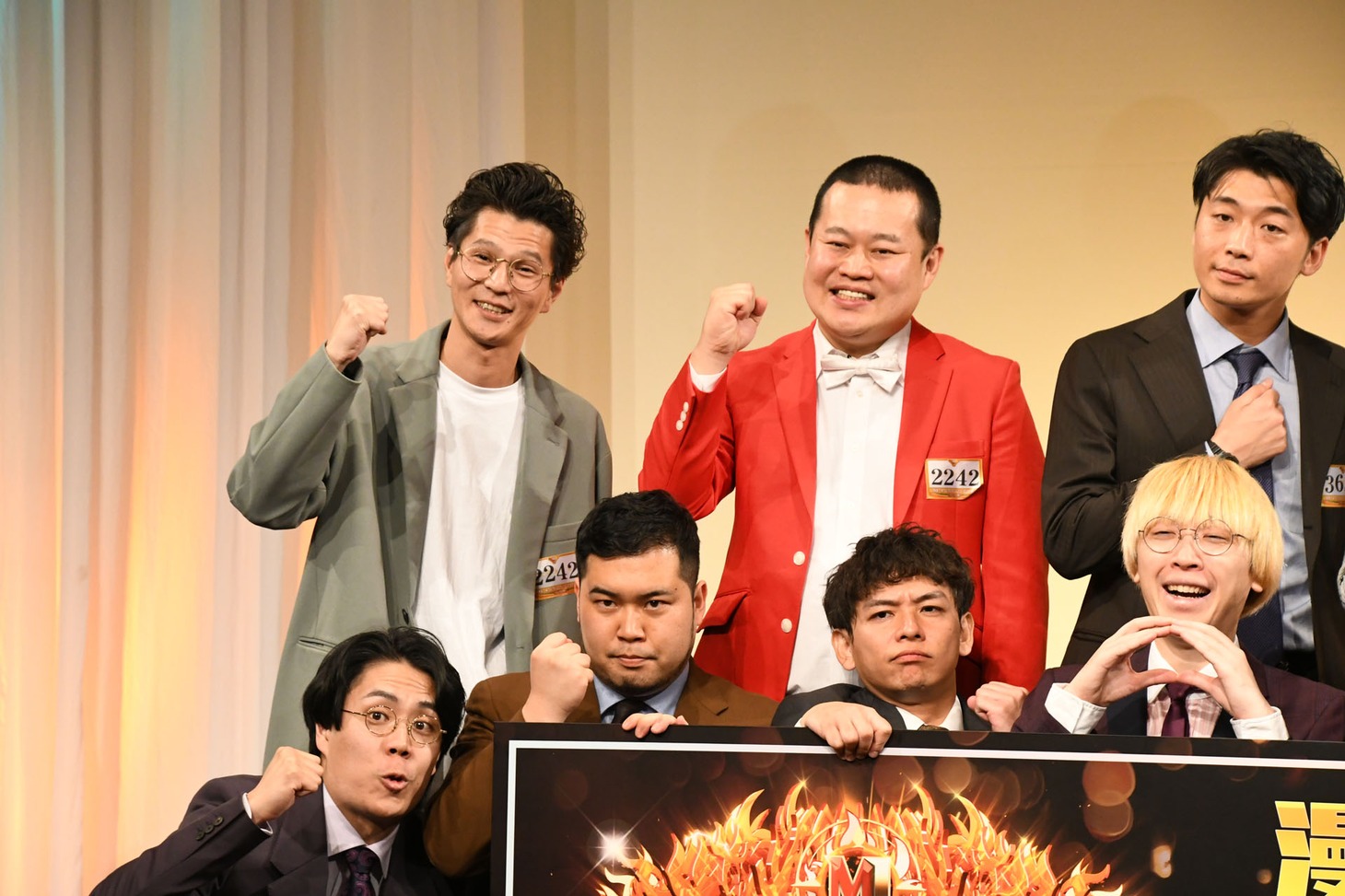 「M-1グランプリ2023」の決勝進出者。