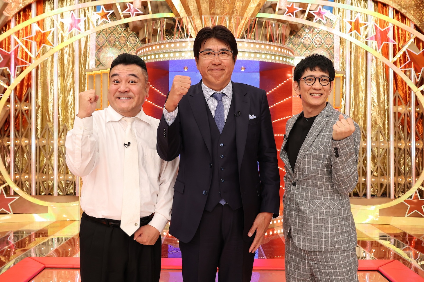 石橋貴明とアンタッチャブル。(c)フジテレビ