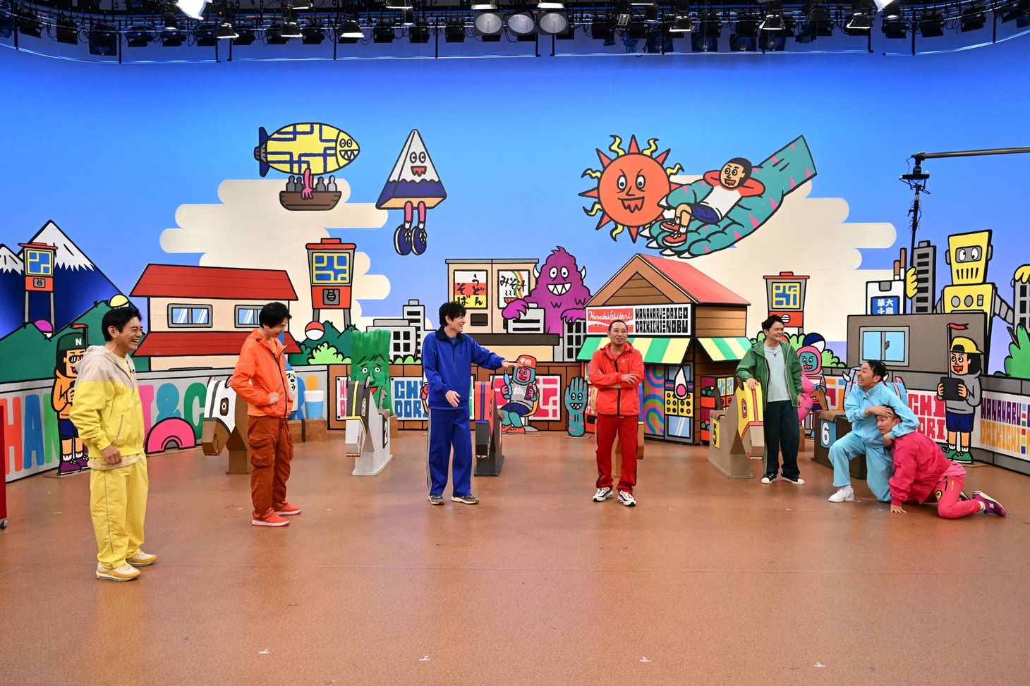 「火曜は全力！華大さんと千鳥くん」のワンシーン。