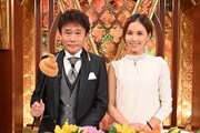 浜田雅功とヒロド歩美。(c)ABCテレビ