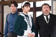 「LIFE! 冬1」より（左から）和牛・川西、上白石萌歌、ドランクドラゴン塚地。(c)NHK